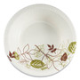 Dixie Pathways Heavyweight Paper Bowls, 20 oz, Green/Burgundy, 500/Carton