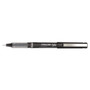 Pilot Precise V5 Rollerball Pen, Stick, Extra-Fine 0.5 mm, Black Ink, Black/Clear Barrel, Dozen
