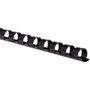 GBC CombBind Binding Spines - 0.38" Maximum Capacity - 60 x Sheet Capacity - For Letter 8 1/2" x 11" Sheet - 19 x Rings - Black