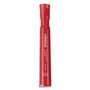 Universal Chisel Tip Permanent Marker, Broad Chisel Tip, Red, Dozen (UNV07052) View Product Image