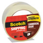 Scotch 3750 Commercial Grade Packaging Tape, 3" Core, 1.88" x 54.6 yds, Clear (MMM3750) View Product Image