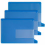 Smead End Tab Out Guides - Printed Bottom Tab(s) - Message - OUT - Letter - Blue Poly Tab(s)