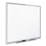 Quartet Classic Series Total Erase Dry Erase Boards, 36" x 24", White Surface, Anodized Aluminum Frame
