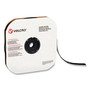 VELCRO Brand Sticky-Back Fasteners, Loop Side, 0.63" x 75 ft, Black