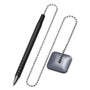 Universal Ballpoint Counter Pen, Medium 0.7 mm, Black Ink, Black Barrel (UNV15625) View Product Image