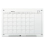 Quartet Infinity Magnetic Glass Calendar Board, One Month, 48 x 36, White Surface (QRTGC4836F) View Product Image