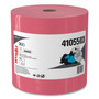 WypAll Power Clean X80 Heavy Duty Cloths, Jumbo Roll, 12.4 x 12.2, Red, 475 Wipers/Roll