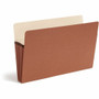 Smead Straight Tab Cut Legal Recycled File Pocket - 8 1/2" x 14" - Top Tab Location - 12.5 pt. - Redrope - Tear Resistant, Rounded Corner, Reinforced Gusset