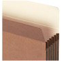Smead Redrope Drop Front File Pockets, 5.25" Expansion, Legal Size, Redrope, 10/Box