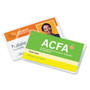 GBC UltraClear Thermal Laminating Pouches, 7 mil, 2.56" x 3.75", Gloss Clear, 100/Box