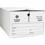 Business Source Heavy Duty Legal Size Storage Box - External Dimensions: 15" Width x 24" Depth x 10" Height - Media Size Supported: Legal - String/Button Tie Closure - Medium Duty - Stackable