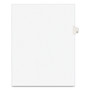 Avery Preprinted Legal Exhibit Side Tab Index Dividers, Avery Style, 10-Tab, 8, 11 x 8.5, White, 25/Pack