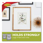 Command Picture Hanging Strips, Large, Removable, Holds Up to 4 lbs per Pair, 0.75 x 3.65, White, 12 Pairs/Pack