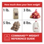 Command Picture Hanging Strips, Large, Removable, Holds Up to 4 lbs per Pair, 0.75 x 3.65, White, 12 Pairs/Pack