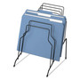Fellowes Wire Step File, 8 Sections, Letter to Legal Size Files, 10.13" x 12.13" x 11.19", Black