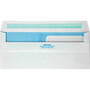 Quality Park Double Window Redi-Seal Security-Tinted Envelope, #8 5/8, Commercial Flap, Redi-Seal Closure, 3.63 x 8.63, White, 500/Box