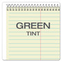 Ampad Steno Pads, Gregg Rule, Tan Cover, 60 Green-Tint 6 x 9 Sheets (TOP25270) View Product Image