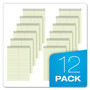 Ampad Steno Pads, Gregg Rule, Tan Cover, 60 Green-Tint 6 x 9 Sheets (TOP25270) View Product Image