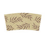 World Centric Hot Cup Sleeves, Fits 10, 12, 16, 20 oz Cups, Natural, 1,000/Carton