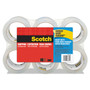 Scotch 3850 Heavy-Duty Packaging Tape, 3" Core, 1.88" x 54.6 yds, Clear, 6/Pack (MMM38506) View Product Image