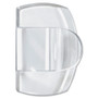 Command Cord Clip, Round, with Adhesive, 0.75"w, Clear, 4/Pack