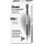 Pentel Champ Mechanical Pencil, 0.5 mm, HB (#2), Black Lead, Translucent Gray Barrel, Dozen View Product Image