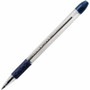 Pentel R.S.V.P. Ballpoint Stick Pens - 0.7 mm Fine Pen Point - Refillable - Blue Ink - Clear Barrel