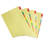 Universal Insertable Tab Index, 8-Tab, 11 x 8.5, Buff, Assorted Tabs, 24 Sets