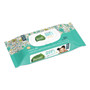 Seventh Generation Free and Clear Baby Wipes, 7 x 7, Unscented, White, 64/Flip-Top Pack