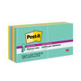 Post-it Dispenser Notes Super Sticky Pop-up 3 x 3 Note Refill, 3" x 3", Supernova Neons Collection Colors, 90 Sheets/Pad, 10 Pads/Pack