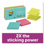 Post-it Dispenser Notes Super Sticky Pop-up 3 x 3 Note Refill, 3" x 3", Supernova Neons Collection Colors, 90 Sheets/Pad, 10 Pads/Pack (MMMR33010SSMIA) View Product Image