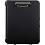 Saunders WorkMate II Storage Clipboard, 0.5" Clip Capacity, Holds 8.5 x 11 Sheets, Black/Charcoal