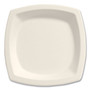 SOLO Bare Eco-Forward Sugarcane Dinnerware, ProPlanet Seal, Plate, 6.7" dia, Ivory, 125/Pack, 8 Packs/Carton (SCC6PSC2050CT) View Product Image