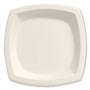 SOLO Bare Eco-Forward Sugarcane Dinnerware, ProPlanet Seal, Plate, 6.7" dia, Ivory, 125/Pack, 8 Packs/Carton (SCC6PSC2050CT) View Product Image