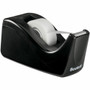 Scotch Two-tone Desktop Office Tape Dispenser - Holds Total 1 Tape(s) - 1" Core - Refillable - Non-skid Base - Black