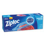 Ziploc Zipper Freezer Bags, 1 gal, 9.6" x 12.1", Clear, 28/Box