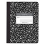 Roaring Spring Marble Cover Composition Book, Wide/Legal Rule, Black Marble Cover, (100) 9.75 x 7.5 Sheets