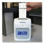 uPunch HN2500 Electronic Calculating Time Clock Bundle, LCD Display, Beige/Gray