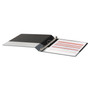 Office Impressions Economy Round Ring View Binder, 3 Rings, 1" Capacity, 11 x 8.5, Black