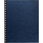 Fellowes Expressions Linen Texture Presentation Covers for Binding Systems, Navy, 11 x 8.5, Unpunched, 200/Pack