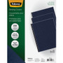 Fellowes Expressions Linen Texture Presentation Covers for Binding Systems, Navy, 11 x 8.5, Unpunched, 200/Pack