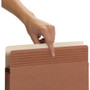 Smead Easy Grip Pockets, 3.5" Expansion, Letter Size, Redrope, 25/Box