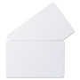 C-Line PVC ID Badge Card, 3.38 x 2.13, White, 100/Pack