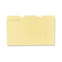 Universal Top Tab File Folders, 1/3-Cut Tabs: Assorted, Letter Size, 0.75" Expansion, Manila, 100/Box