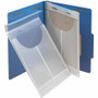 Smead Legal, Letter File Jacket - 8 1/2" x 14" , 8 1/2" x 11" - 3/4" Expansion - Polypropylene - Clear