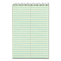 TOPS Gregg Steno Pads, Gregg Rule, 80 Green-Tint 6 x 9 Sheets