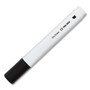 TRU RED Dry Erase Marker, Tank-Style, Medium Chisel Tip, Black, Dozen