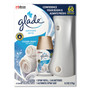 Glade Automatic Spray Starter Kit, Spray Unit and Refill, White/Gold, Clean Linen (SJN329349KT) View Product Image