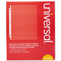 Universal Standard Sheet Protector, Standard, 8.5 x 11, Clear, Non-Glare, 100/Box