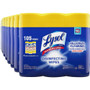 Lysol Disinfecting Wipes - Lemon Scent - Disinfectant, Antibacterial - White - 35/Tub